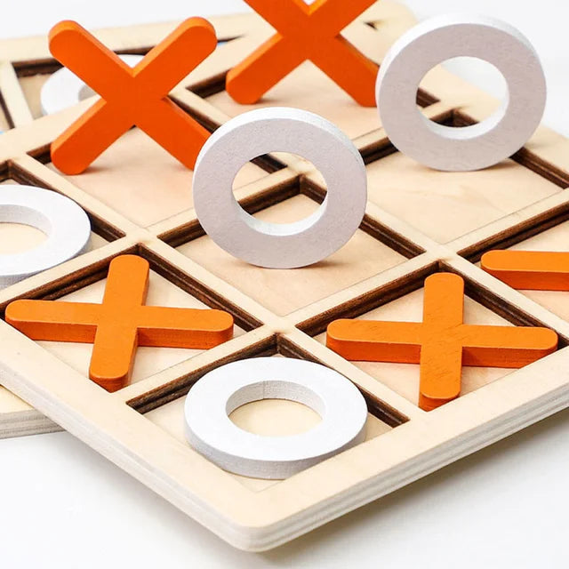 Wooden Brain Training Chess Board Game