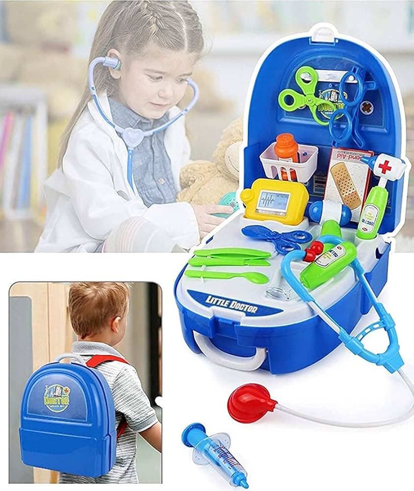 The Cute Doctor Pretend Play Backpack Toy Set π