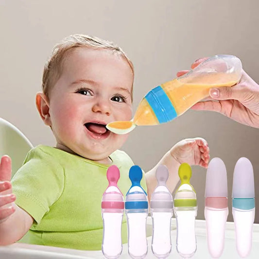 Baby Squeeze Spoon Feeder – 90ml
