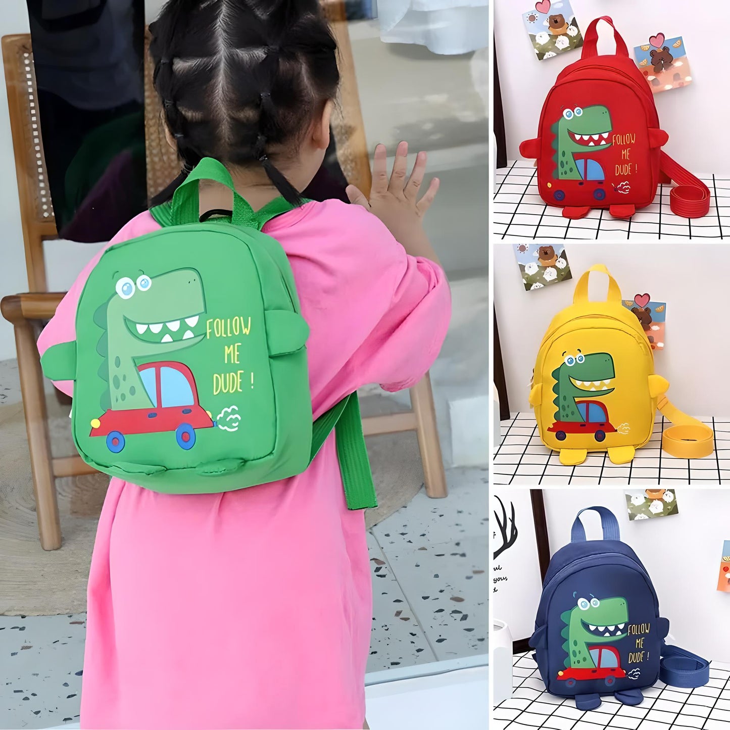 Toddler Dinosaur Backpack