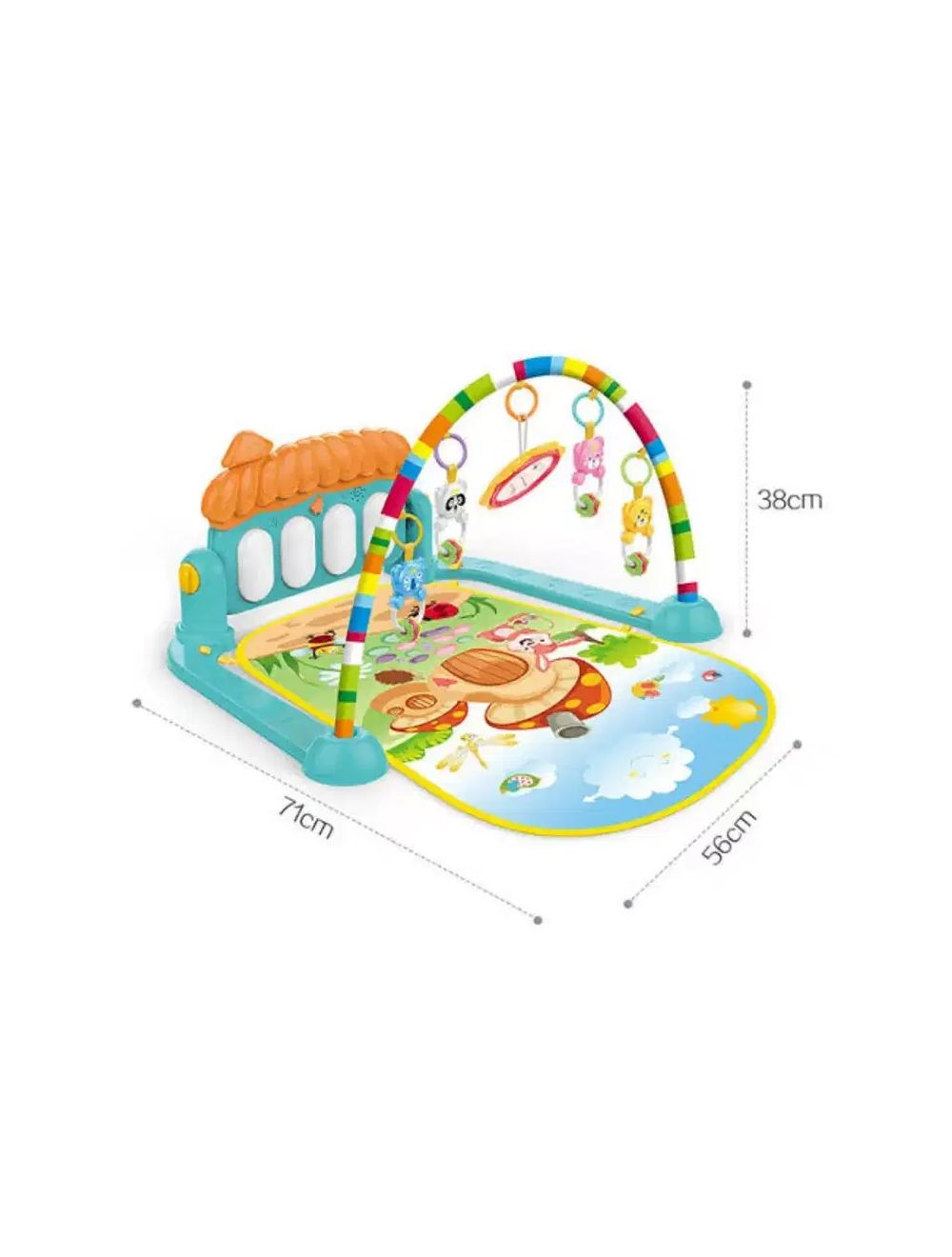 Musical Playmat Toy Piano Mat for New Born
Baby Washable and High Quality