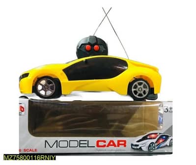 🚗 Remote Controlled Fast Modern Car with 3D Lights (Multi-Colors)