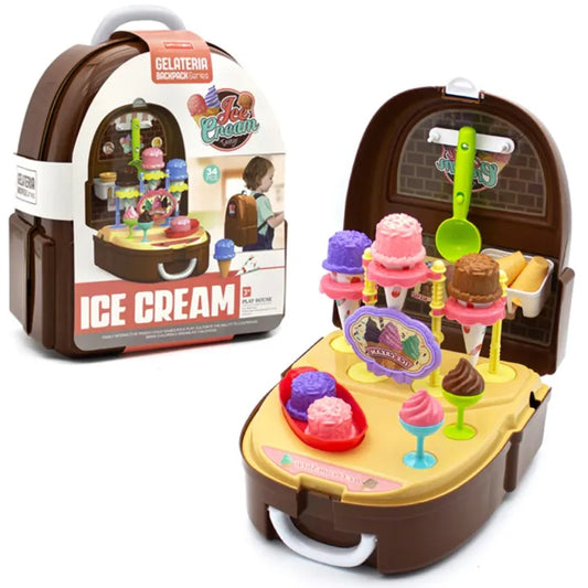 🍦 Ice Cream Gelateria Backpack for Kids