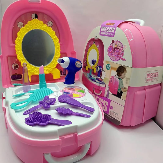 Dresser Backpack Beauty Set for Girls