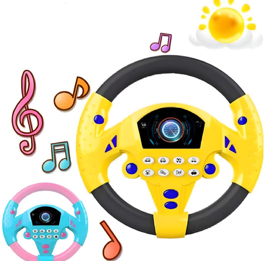 Electric Simulation Steering Wheel Toy