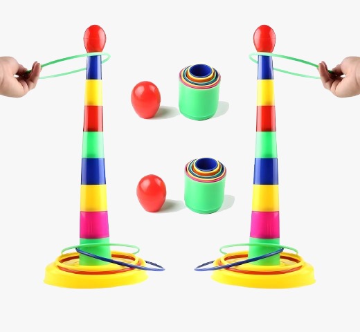 Kids Ring Tower Ring Toss Game