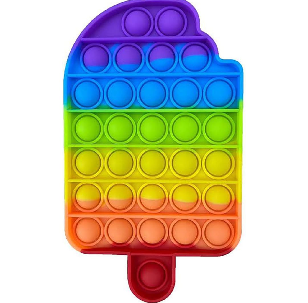 Pop Fidget Sensory Toys – Silicone Stress Relief Bubble Toys