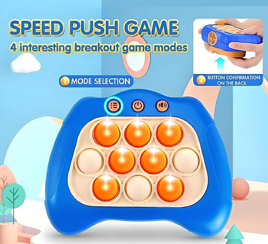 Quick Push Light-Up Pop Game – Interactive Puzzle Fidget Toy