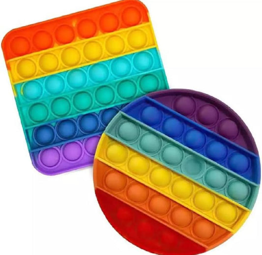Pop Fidget Sensory Toys – Silicone Stress Relief Bubble Toys